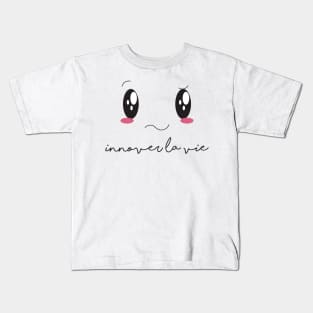 "Croquer la vie" | innover la vie Kids T-Shirt